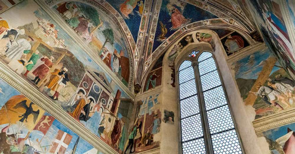 All&#039;altezza di Piero - Basilica di S. Francesco (Cappella Bacci)