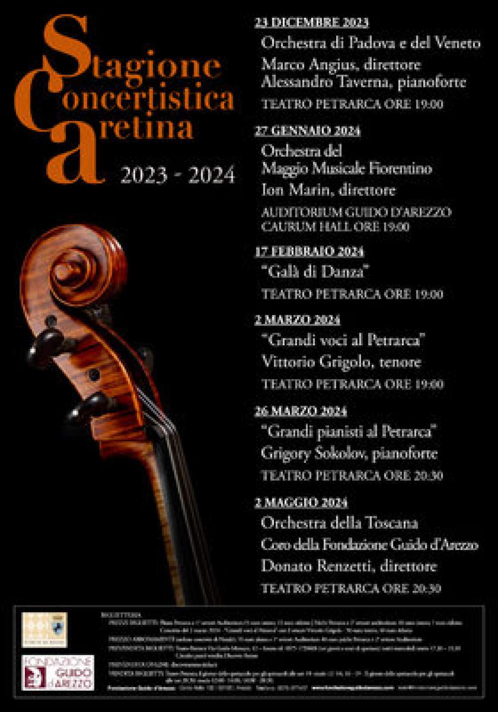 Orchestra Regionale Toscana, Coro del Polifonico, diretti dal Maestro Donato Renzetti - Teatro Petrarca